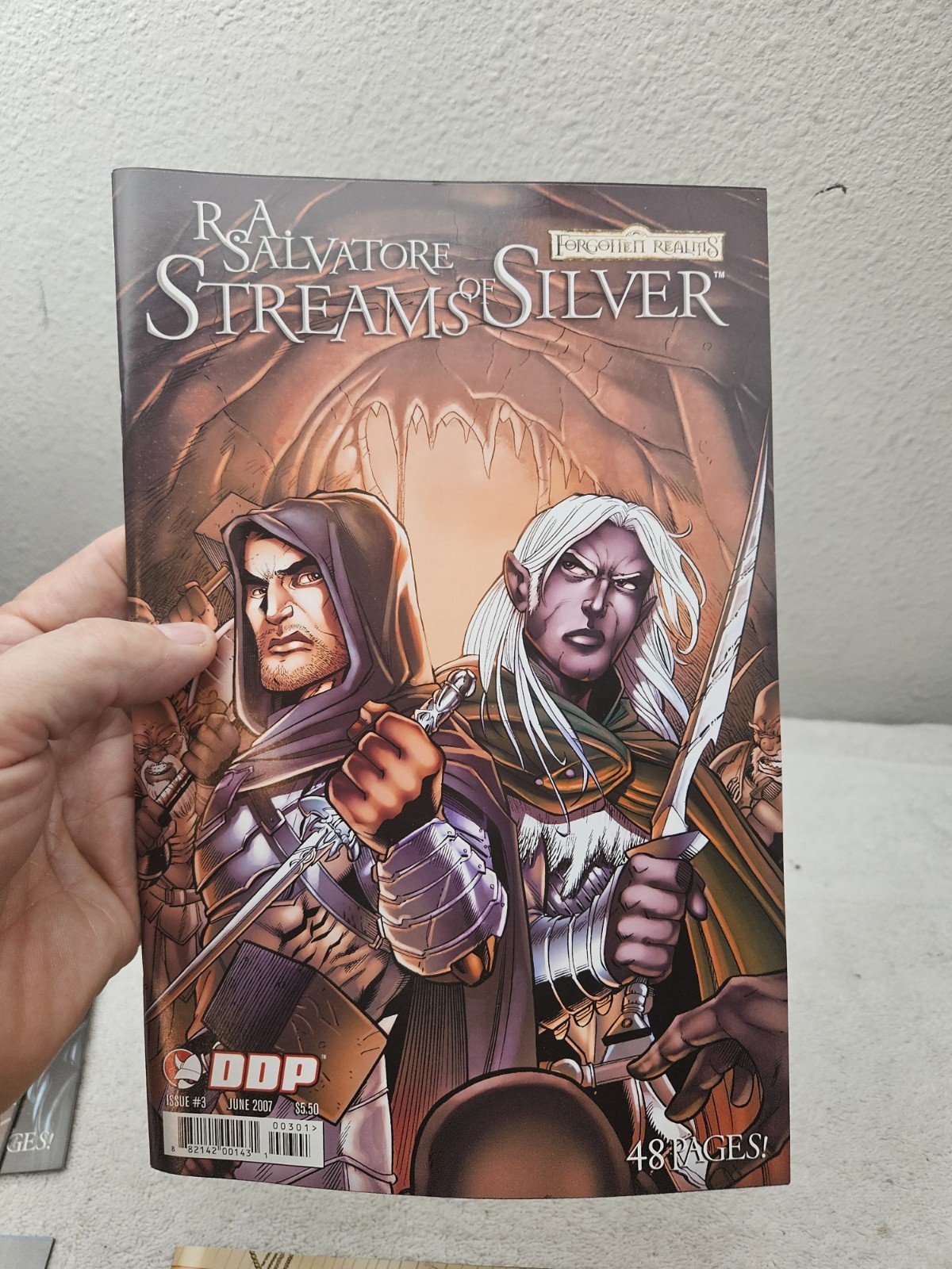 D&D FORGOTTEN REALMS R.A. SALVATORE&rsquo;S LOT OF 7 LEGACY, HALFLINGS GEM, STREAM