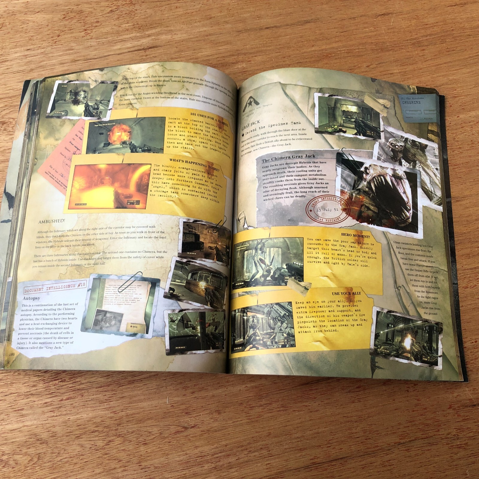 Resistance: Fall Of Man Strategy Guide BradyGames 2006 Booklet Manual NO POSTER