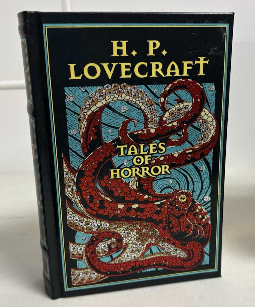 H. P. Lovecraft Tales of Horror Leather Bound Edition NEW