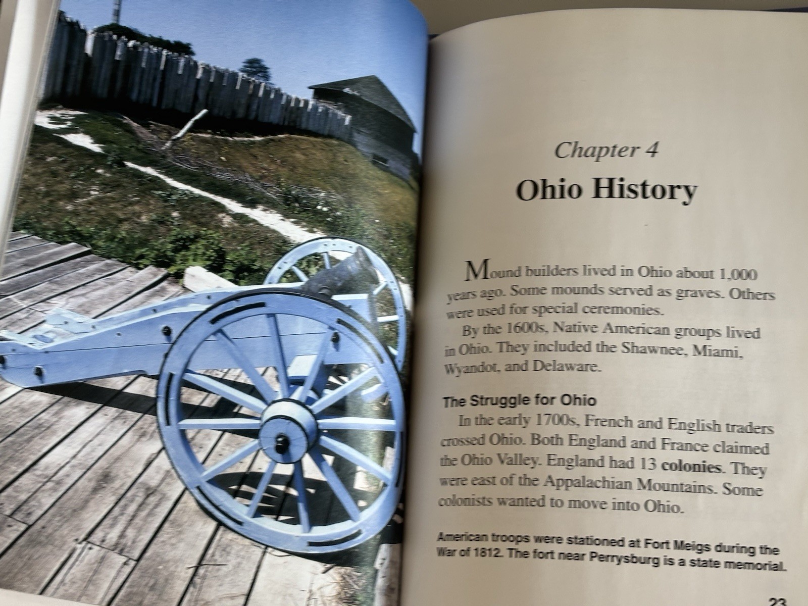 3 Capstone One Nation Books Ohio Illinois Indiana