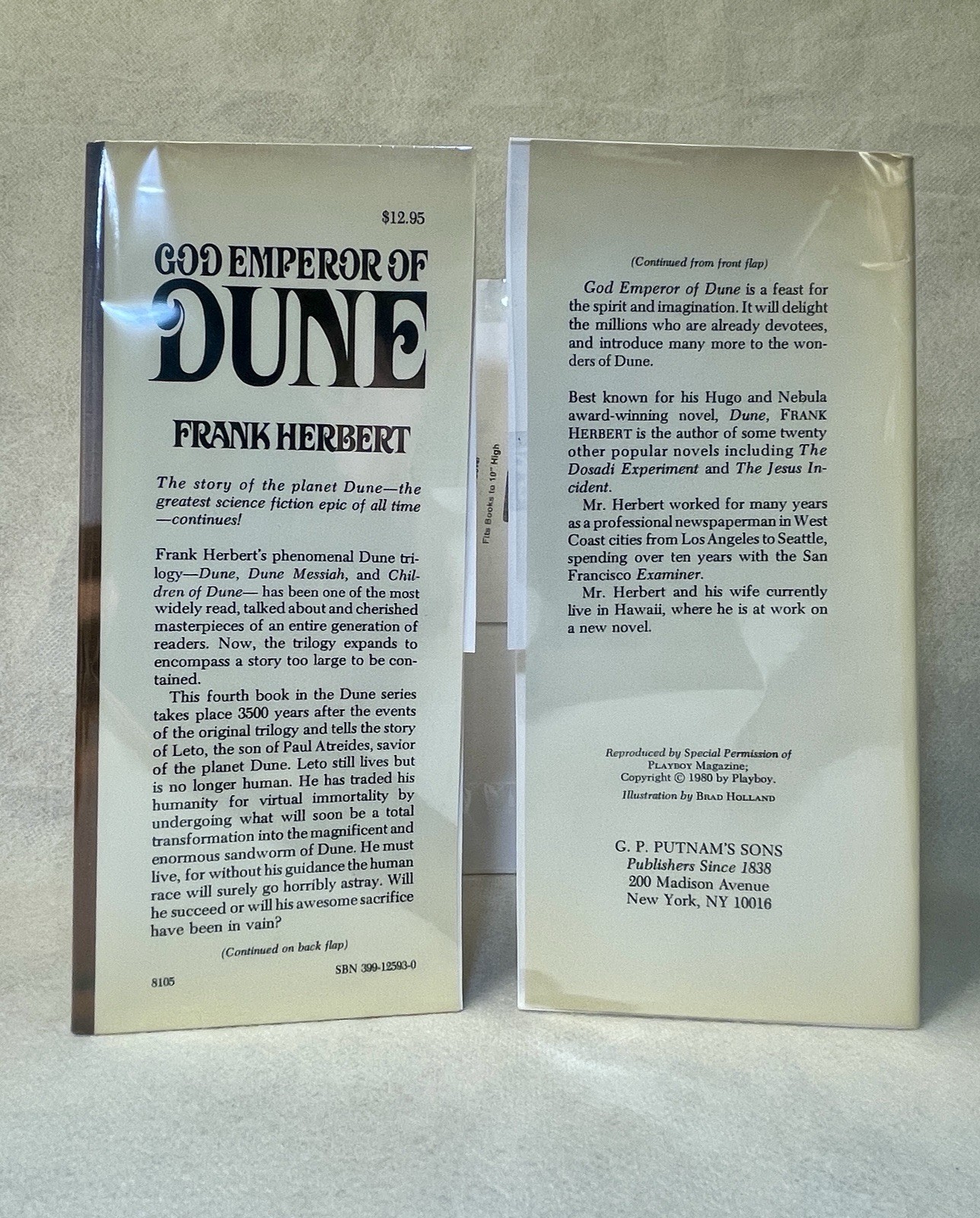 God Emperor Of Dune – 1st Edition 1st Printing – Frank Herbert