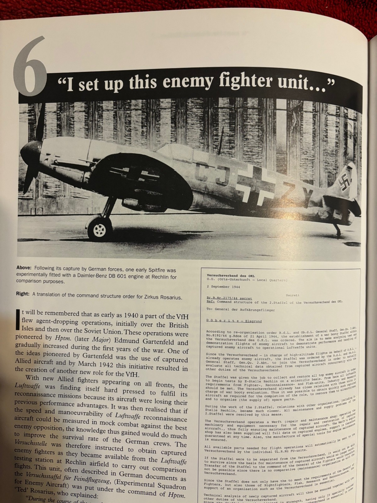 ON SPECIAL MISSIONS THE LUFTWAFFE&rsquo;S Research & Experimental Squads 1923-45
