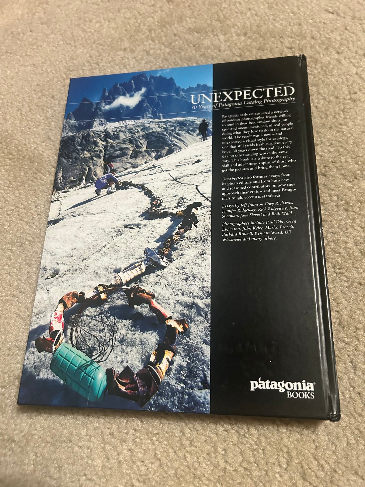 Unexpected: A Retrospective of Patagonia&rsquo;s Outdoor Photography PHOTO BOOK