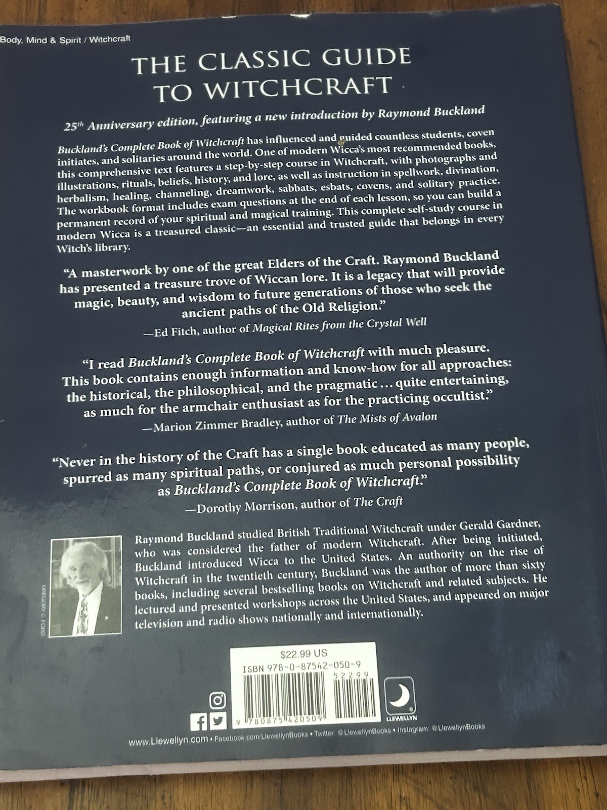 Buckland&rsquo;s Complete Book of Witchcraft (Llewellyn&rsquo;s Practical Magick) J405