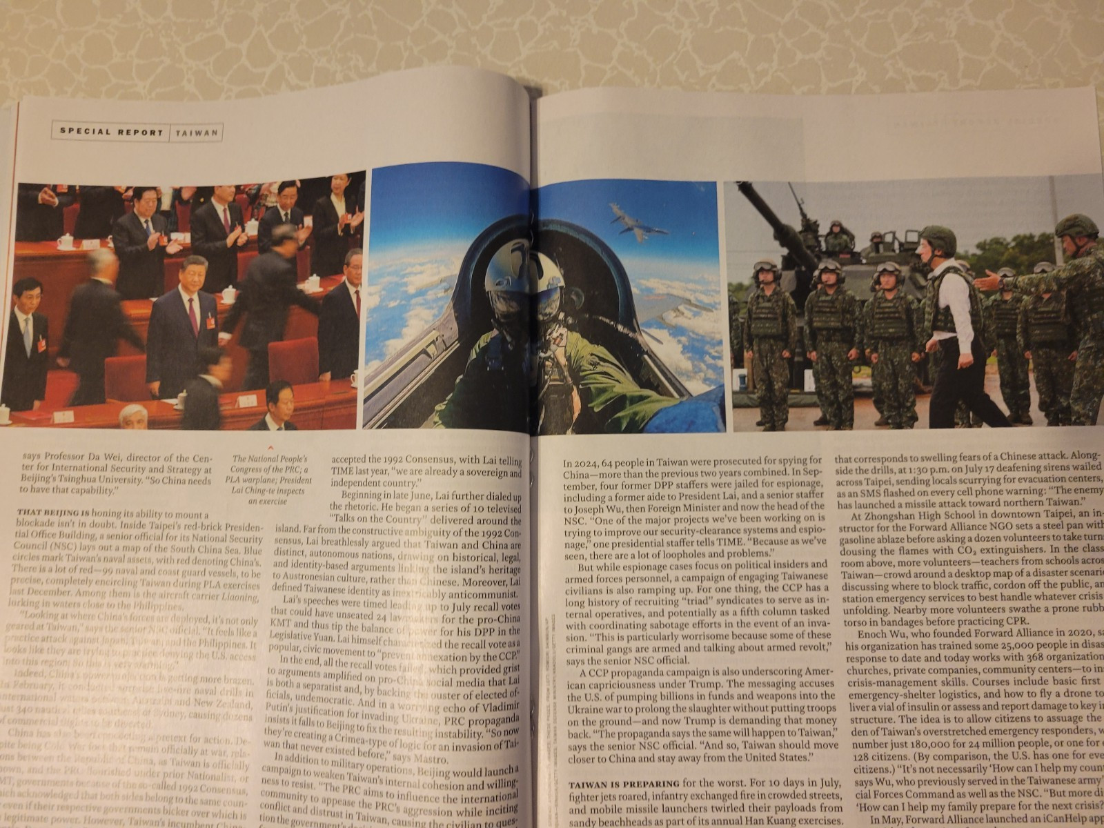TIME TRUMP&rsquo;S WORLD Nov 10, &rsquo;25 Issue-Gaza Deal-Fight for Taiwan-Putin Power Play