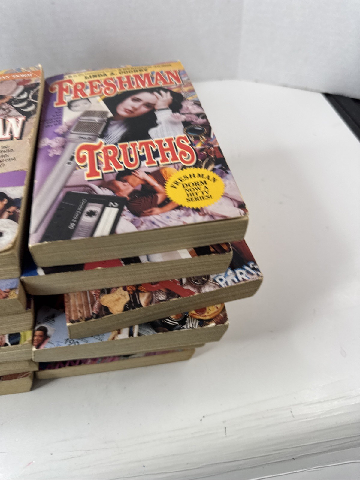 Vintage YA Freshman Dorm Series Lot of 16 Books 1990&rsquo;s Linda A. Cooney Paperback