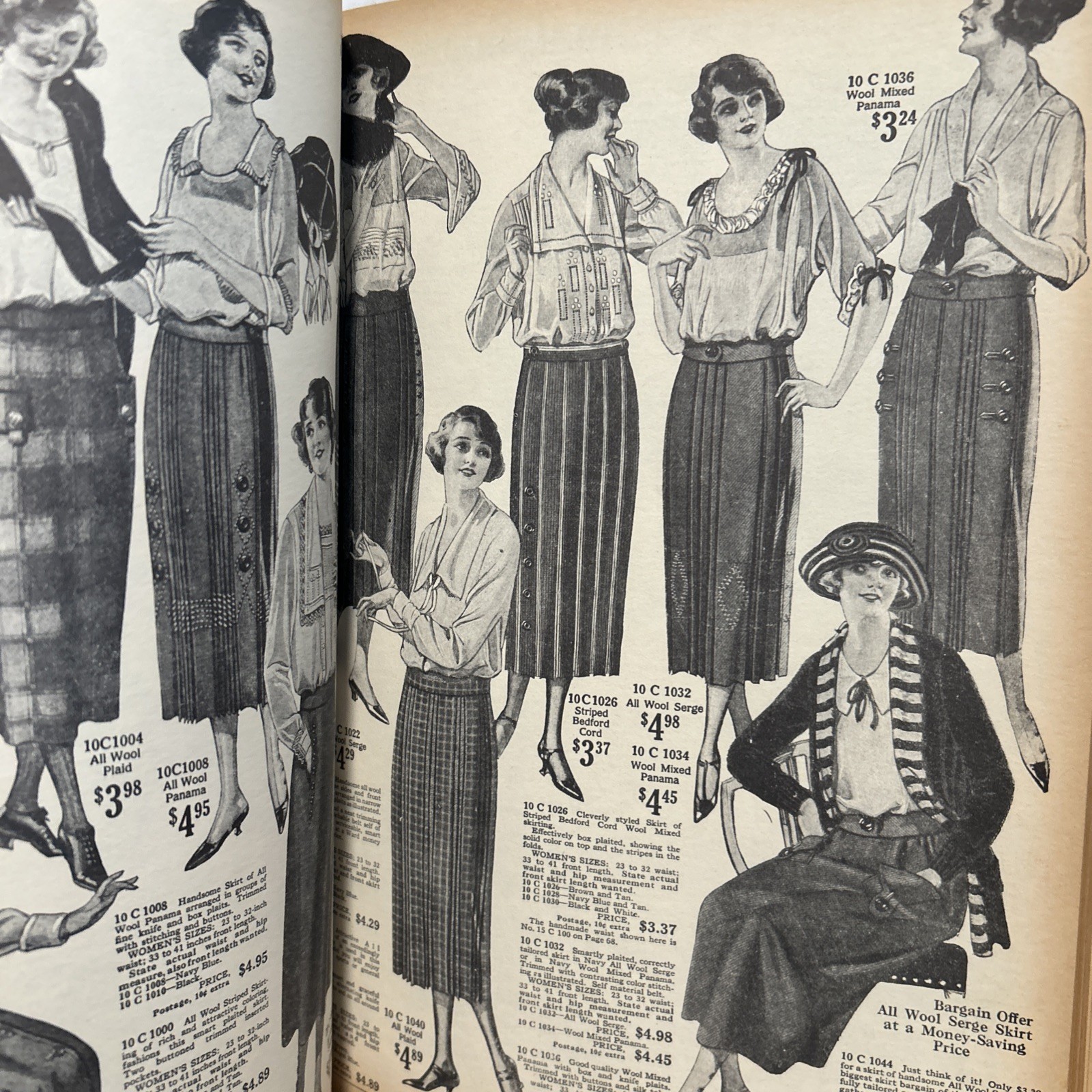 Vtg 1922 MONTGOMERY WARD CATALOGUE Bokk Golden Jubilee 1969 Antique 672 PAGES!!