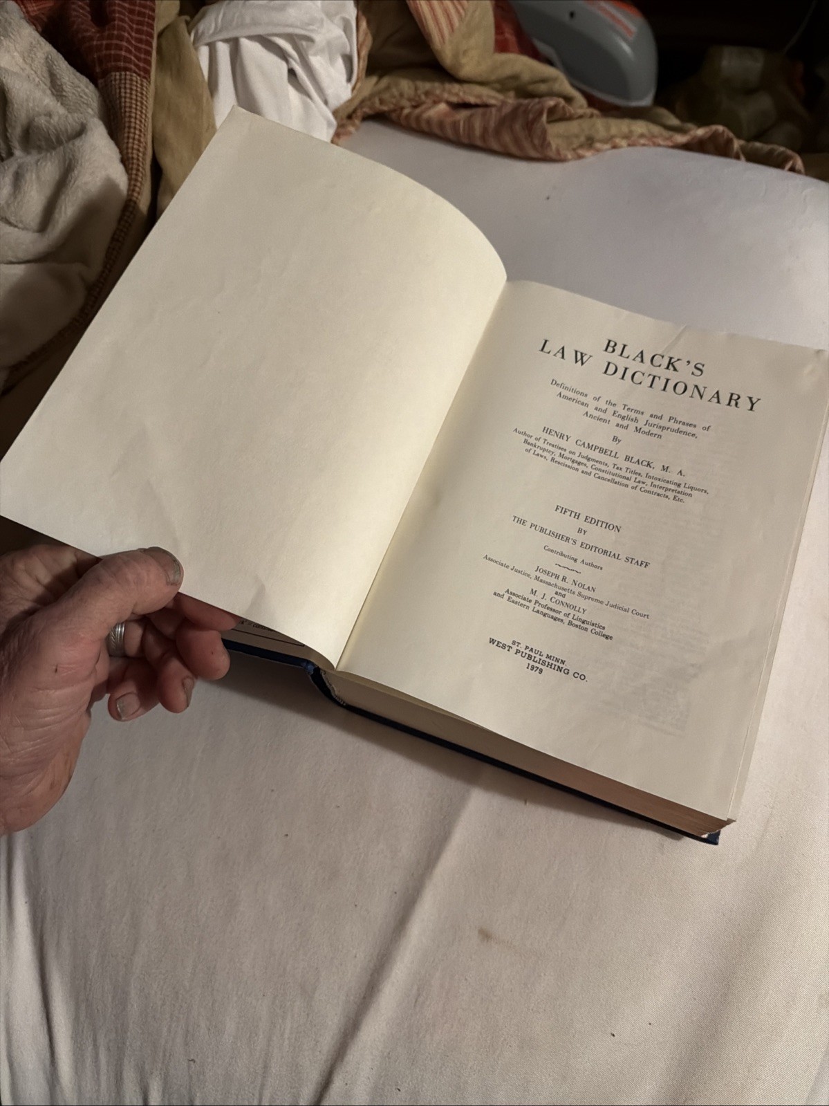Black&rsquo;s Law Dictionary, Pronunciations by Henry Campbell Black, Fifth Edition