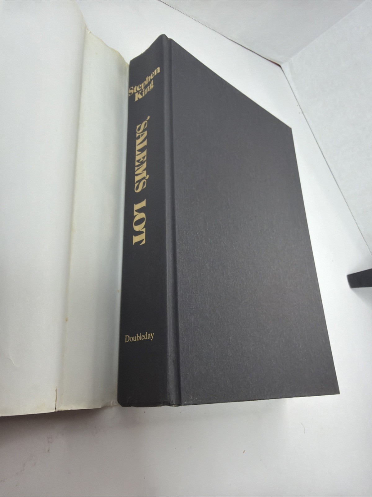 Stephen King- Salem’s Lot Hardcover Book 1975 Doubleday Dust Jacket It