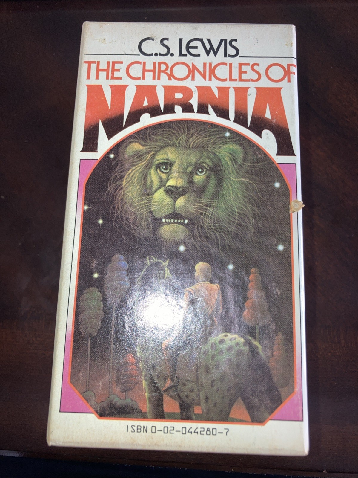 The Chronicles Of Narnia Box Set Books 1970 First Edition Collier C.S. Lewis VTG