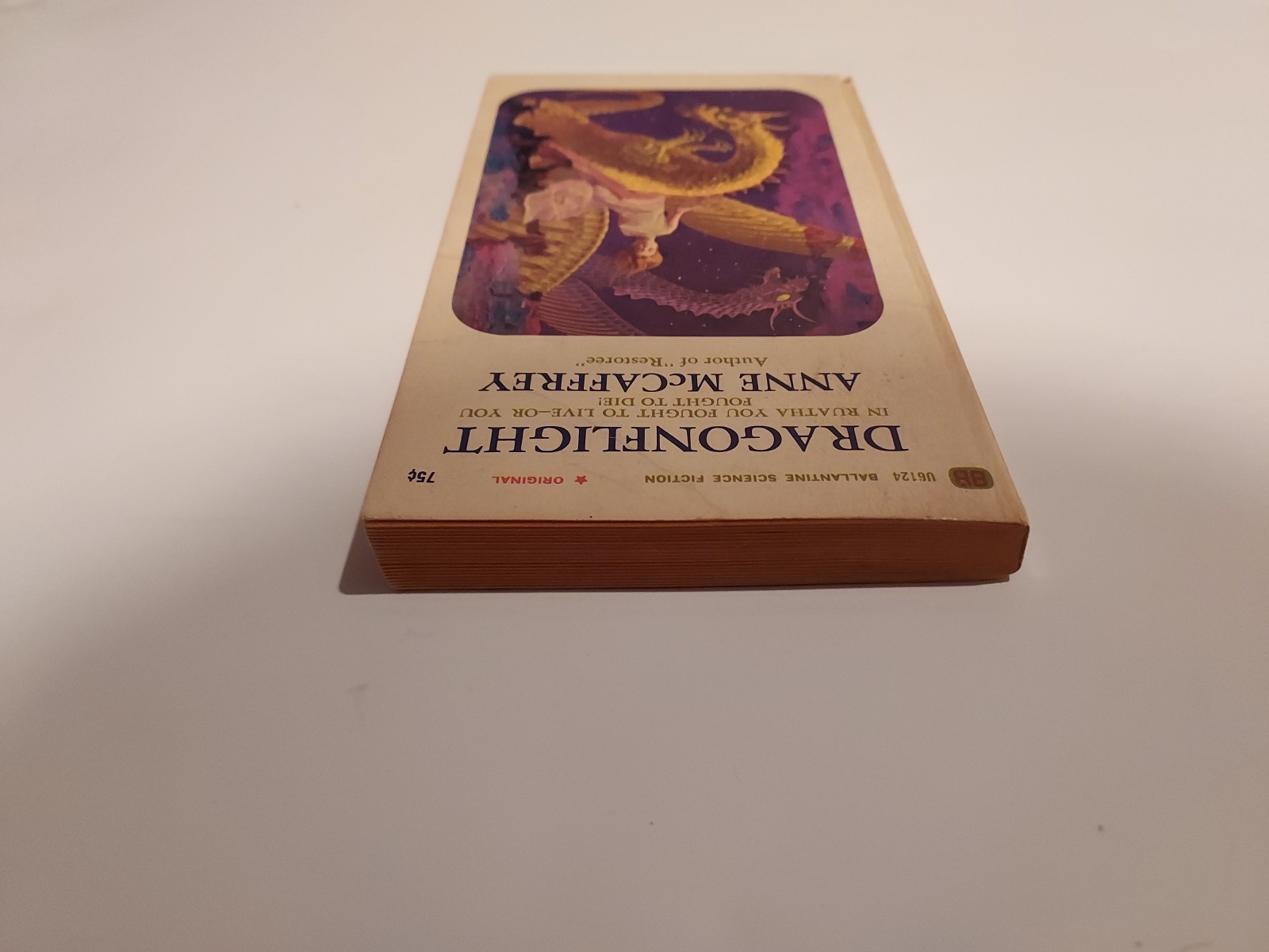 Dragonflight Anne Mccaffrey 1968 Paperback 1st Printing
