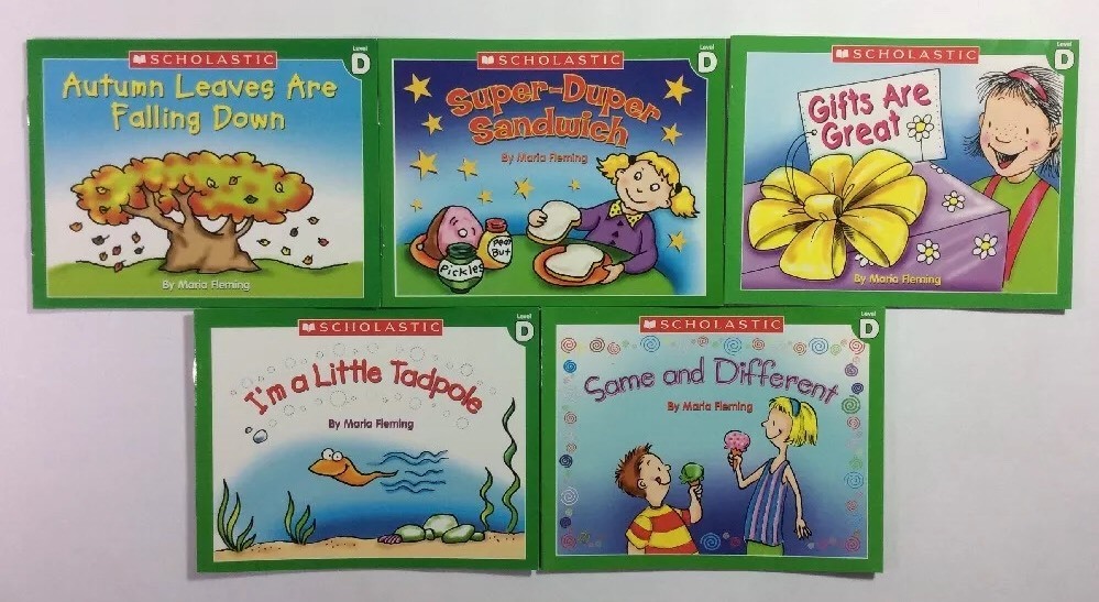 Childrens Books Level D Guided Reading Lot 15