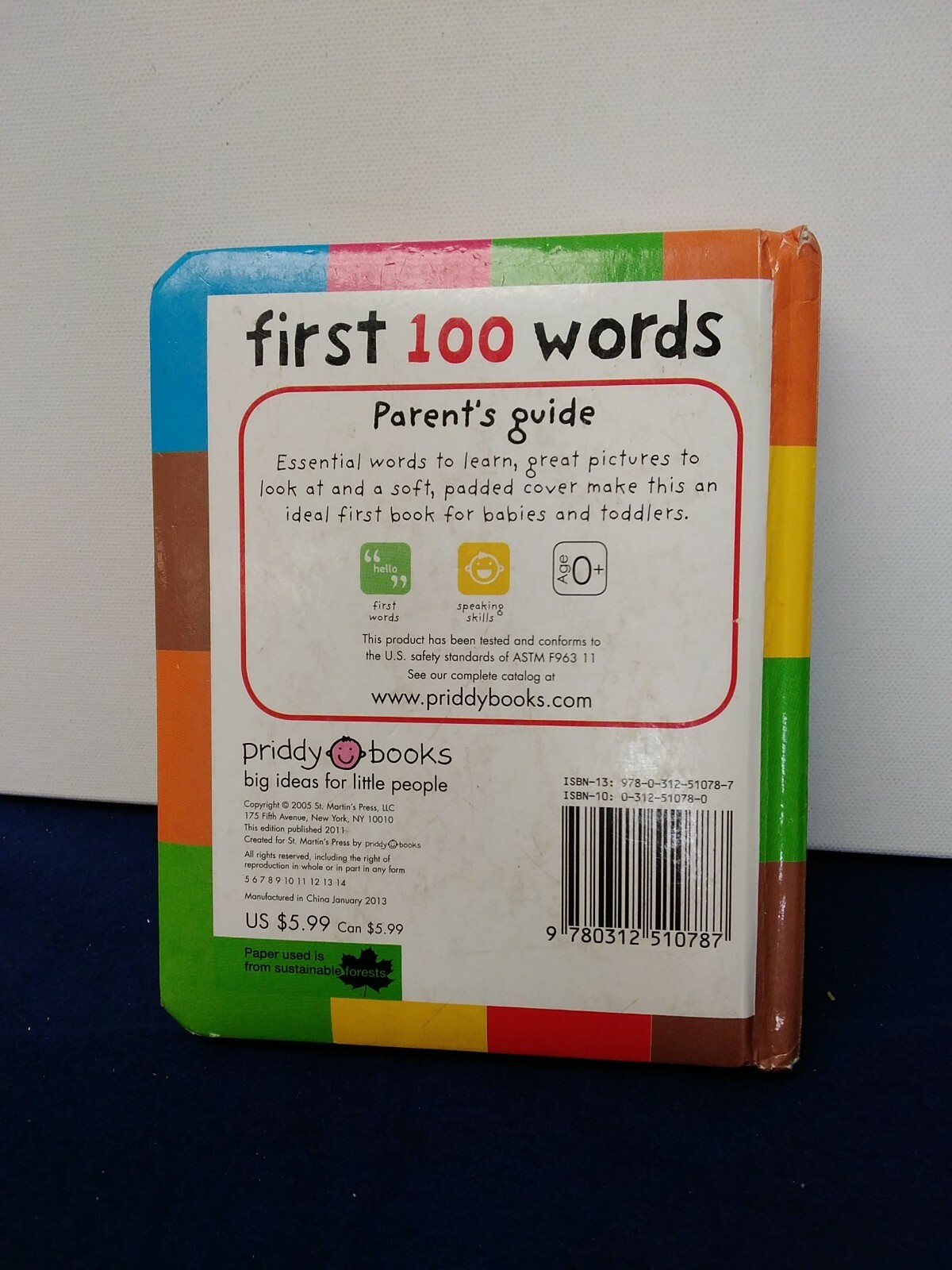 First 100 Ser.: First 100 Words by Roger Priddy (2005, Children&rsquo;s Board…(423)