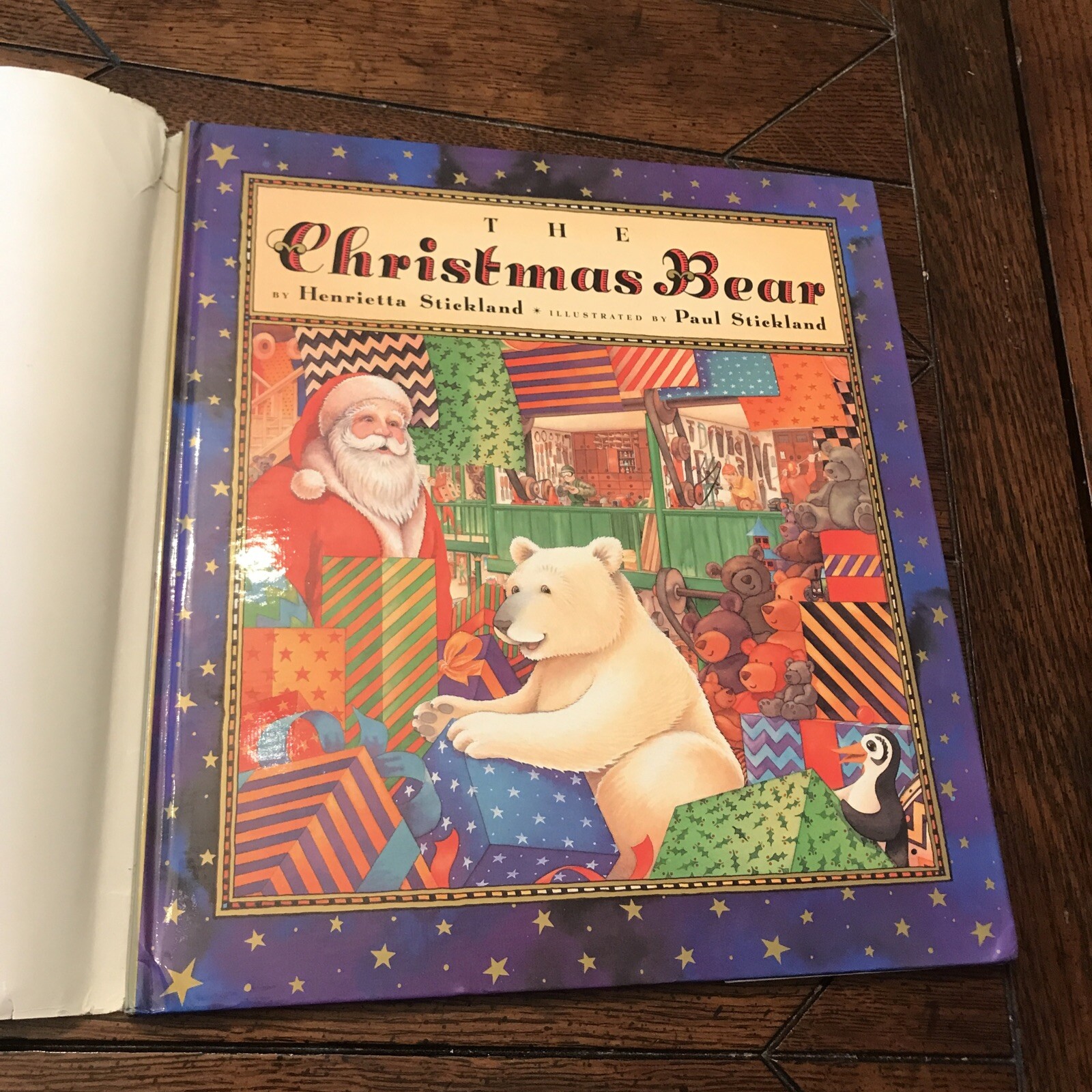 The Christmas Bear by Paul Stickland and Henrietta Stickland (1993, Hardcover)