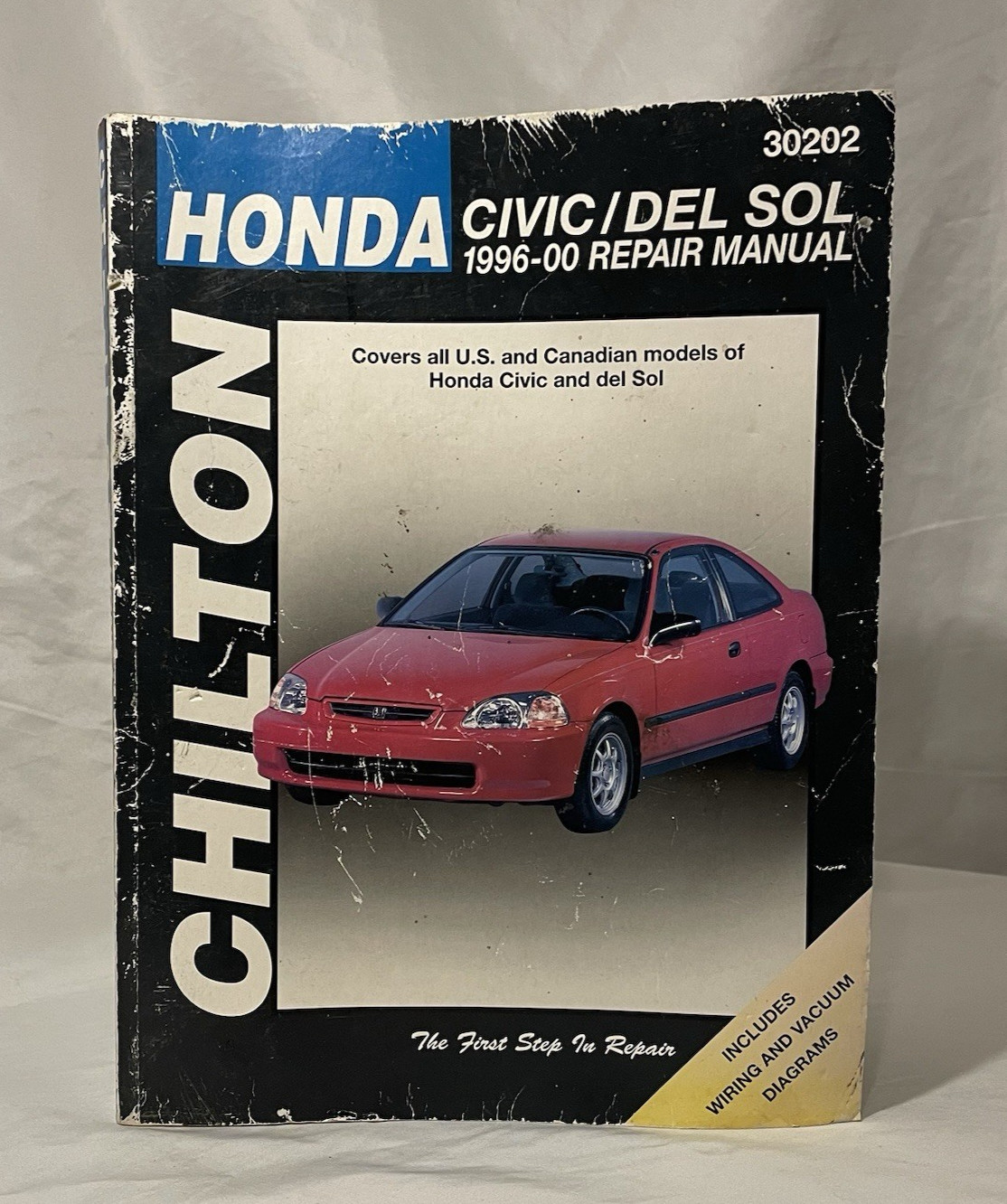 Honda Civic / Del Sol 1996-00 Repair Manual by Chilton 30202, Qwik Ship!