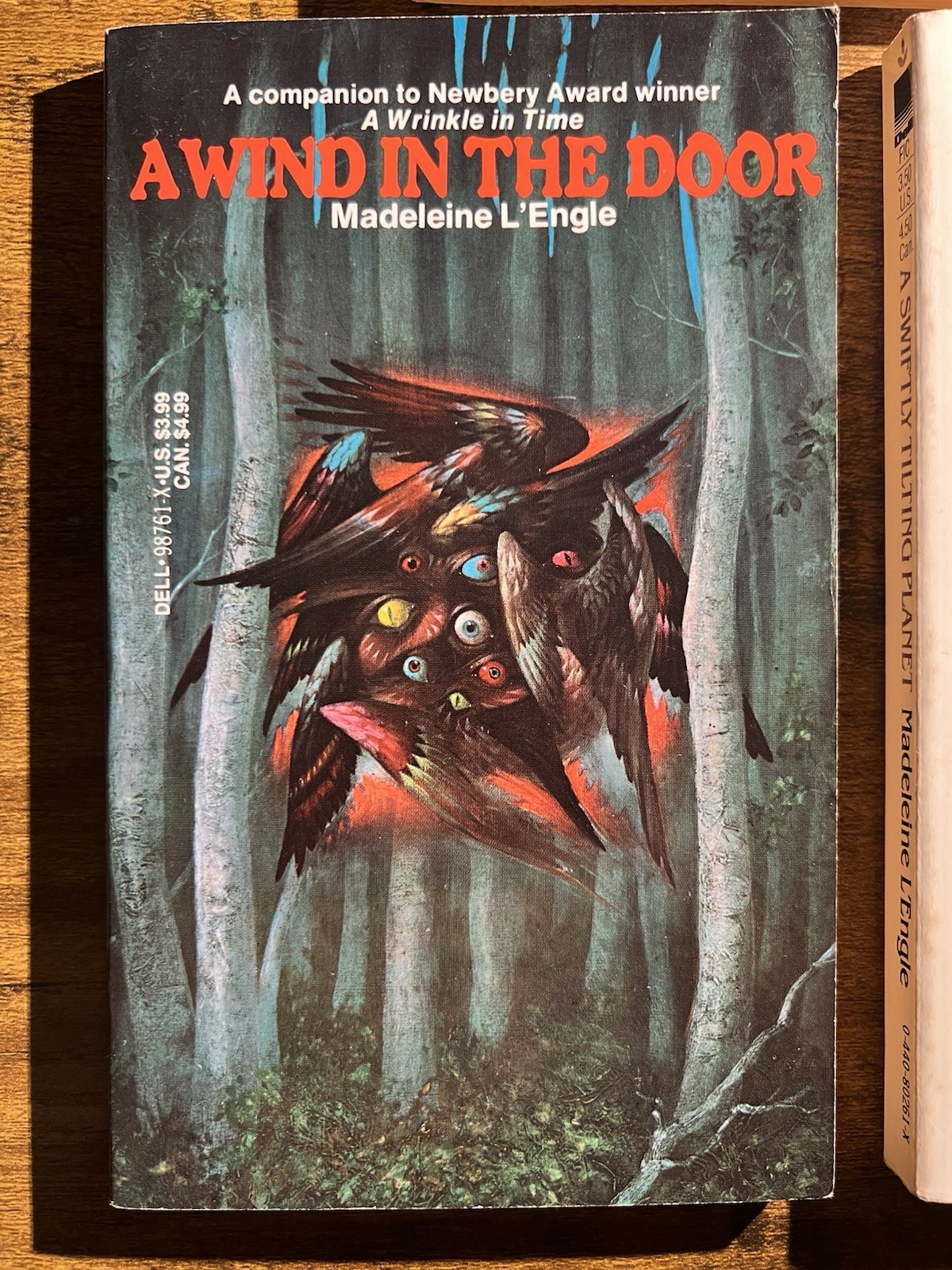 A Wrinkle in Time by Madeleine L&rsquo;Engle 1976 PB Dell Laurel Leaf STRANGER THINGS