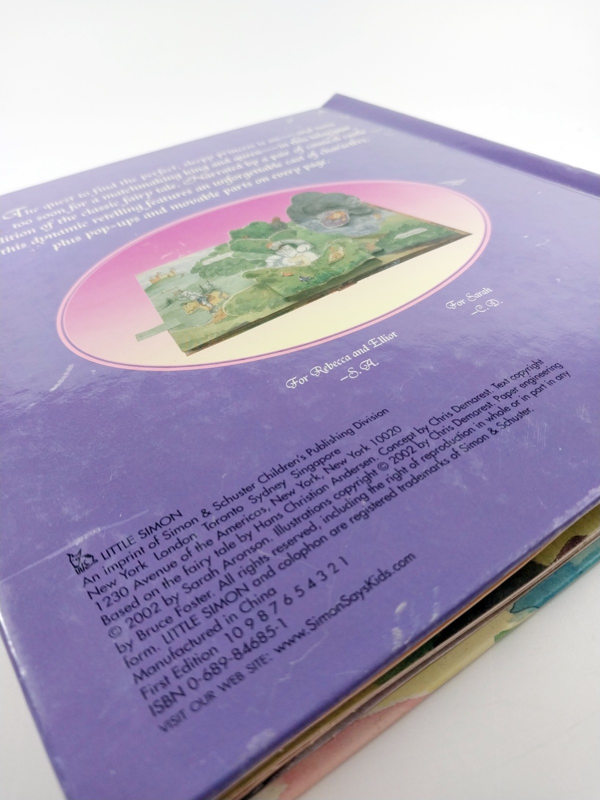 Princess and the Pea by Sarah Aronson (2002, Novelty Book) Pop-Up
