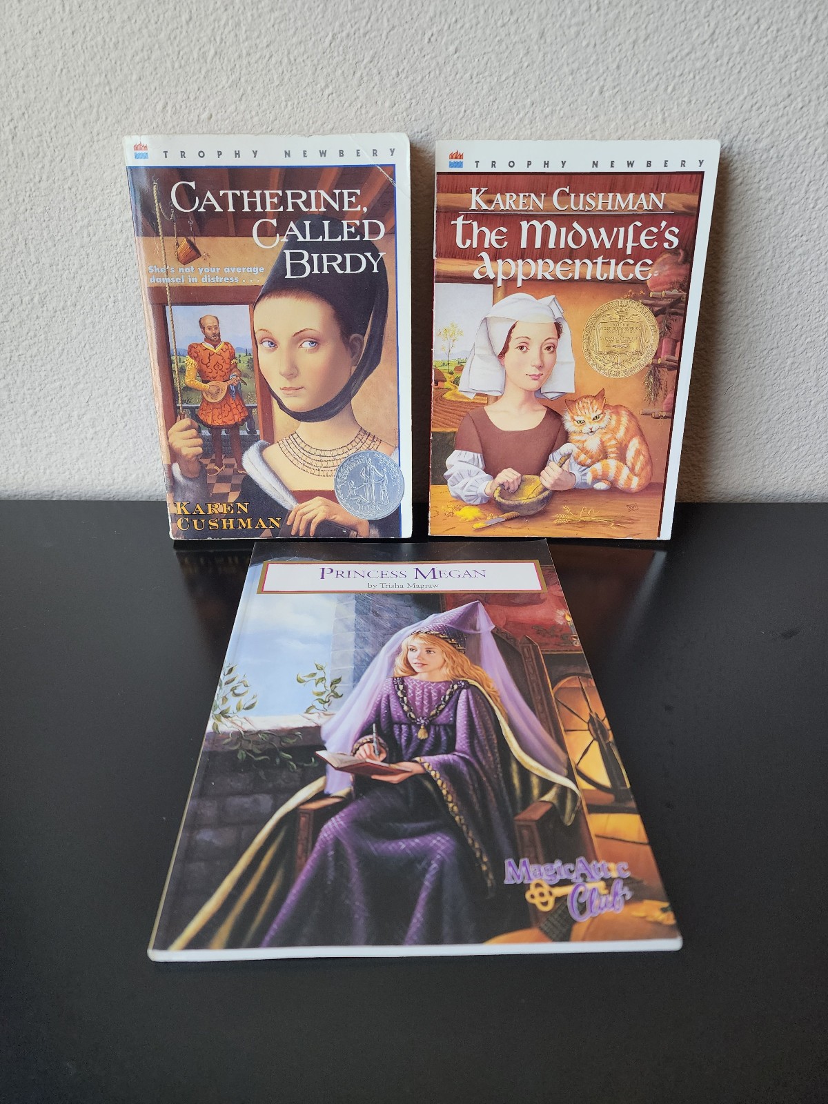 Girls&rsquo; Historical Fiction & Fantasy 3 Book Lot Newbery Winners Magic Attic Club