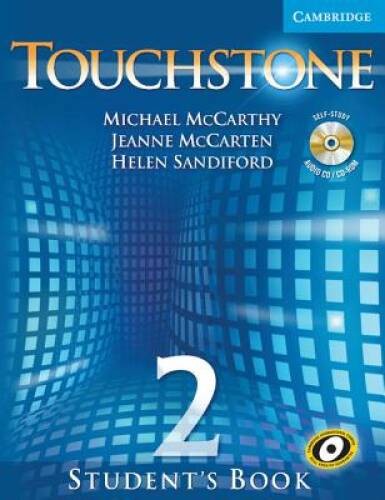 Touchstone Level 2, Students Book (Book CD) – Paperback – VERY GOOD