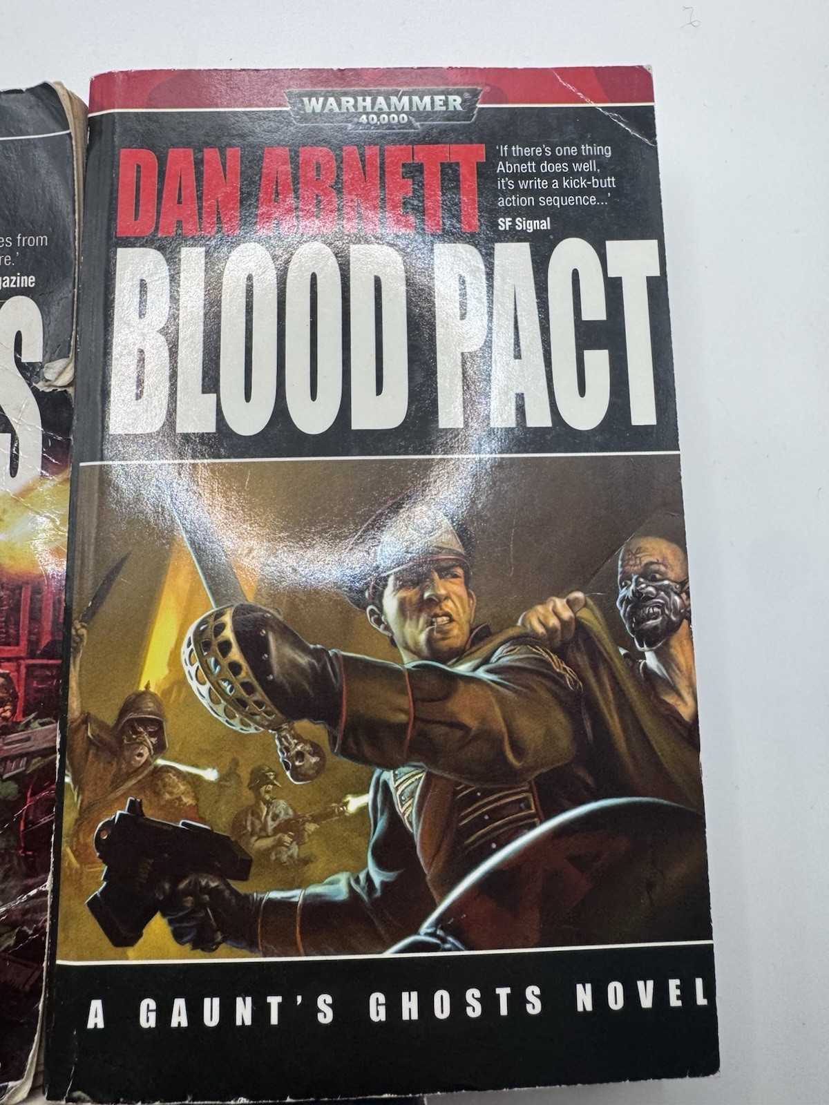 Warhammer 40K Dan Abnett Lot 3 Necropolis Blood Pact Double Eagle Gaunts Ghosts