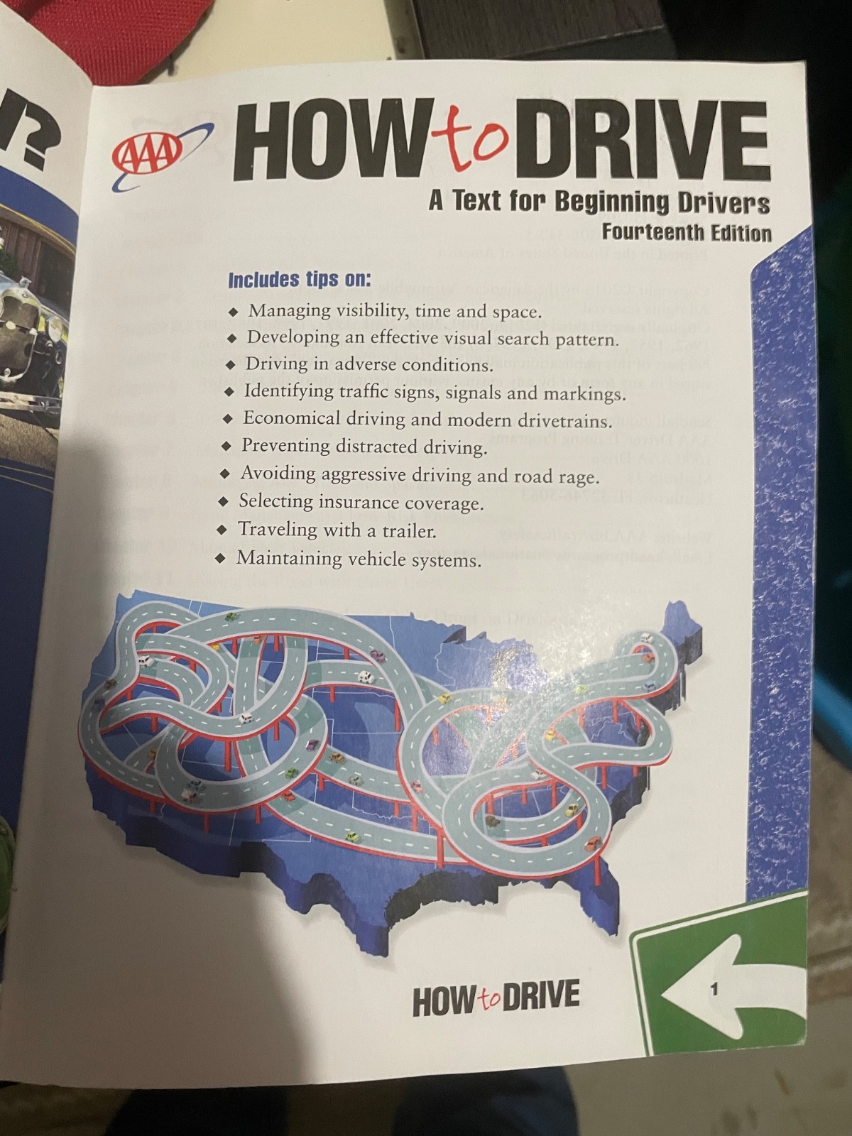 1: How to Drive (The Beginning Driver&rsquo;s Manual) by AAA books drivers ed