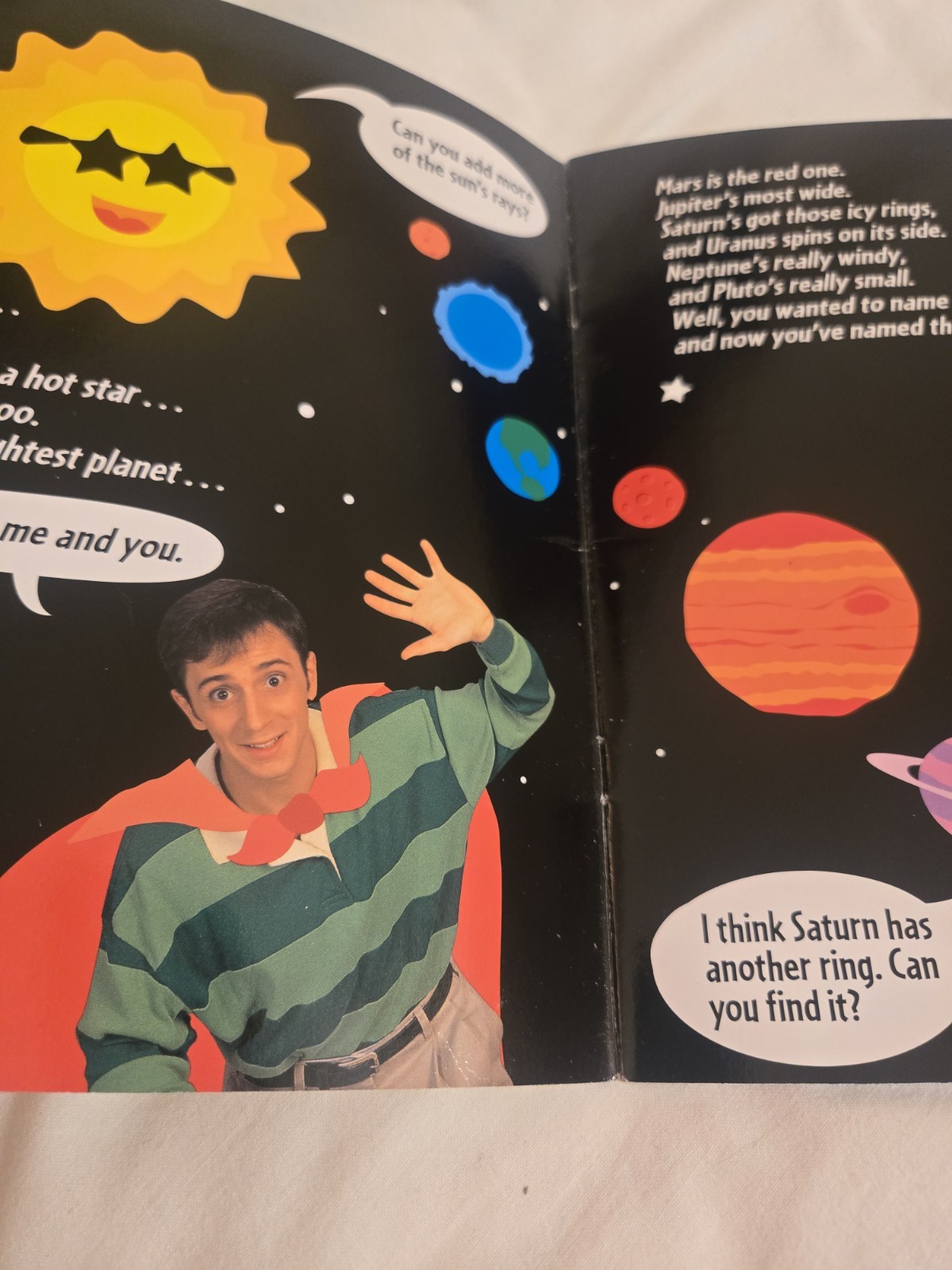 Vintage Blue&rsquo;s Clues Book Bundle – New « Amazing Body » & VGUC « Skidoo to Planets »
