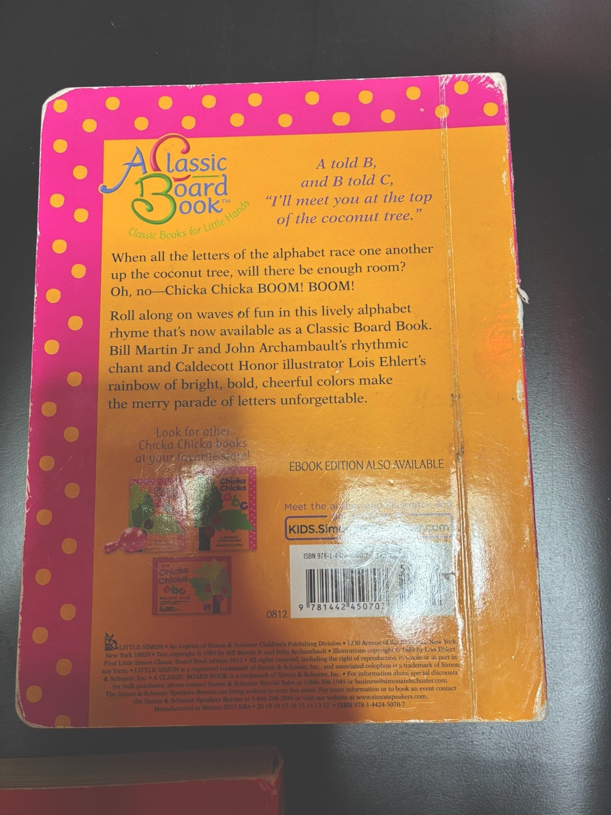 Two Baby Board Books: Chicka Chicka Boom Boom And Chicka Chicka 1-2-3
