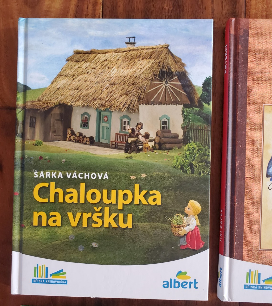 Lot 4 Kids Children&rsquo;s CZECH Language BOOKS ALBERT Fiction Hardcovers Detska
