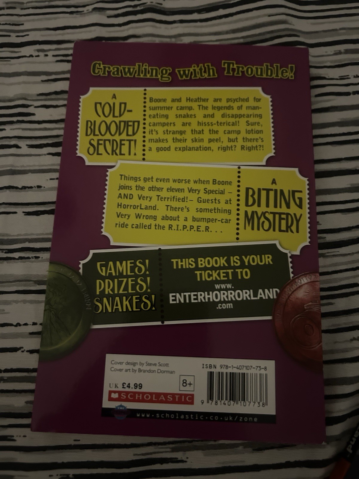 Goosebumps HorrorLand by R.L. Stine Paperback – 10pc Full set – Collector&rsquo; item