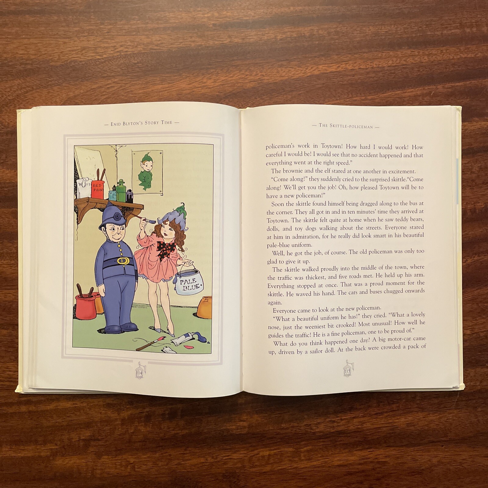 Enid Blyton&rsquo;s Story Time Children&rsquo;s Illustrated Hardcover Picture Book 2001