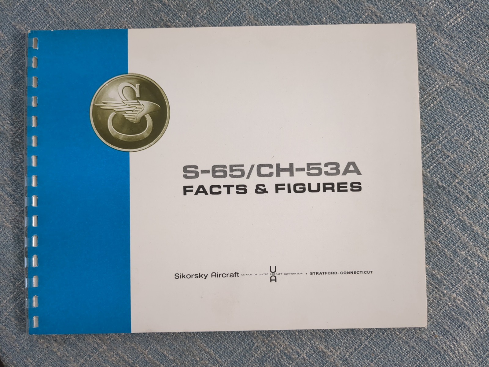 Sikorsky S-65 / CH-53A Sea Stallion Helicopter Facts & Figures 34 Pages (1960&rsquo;s)