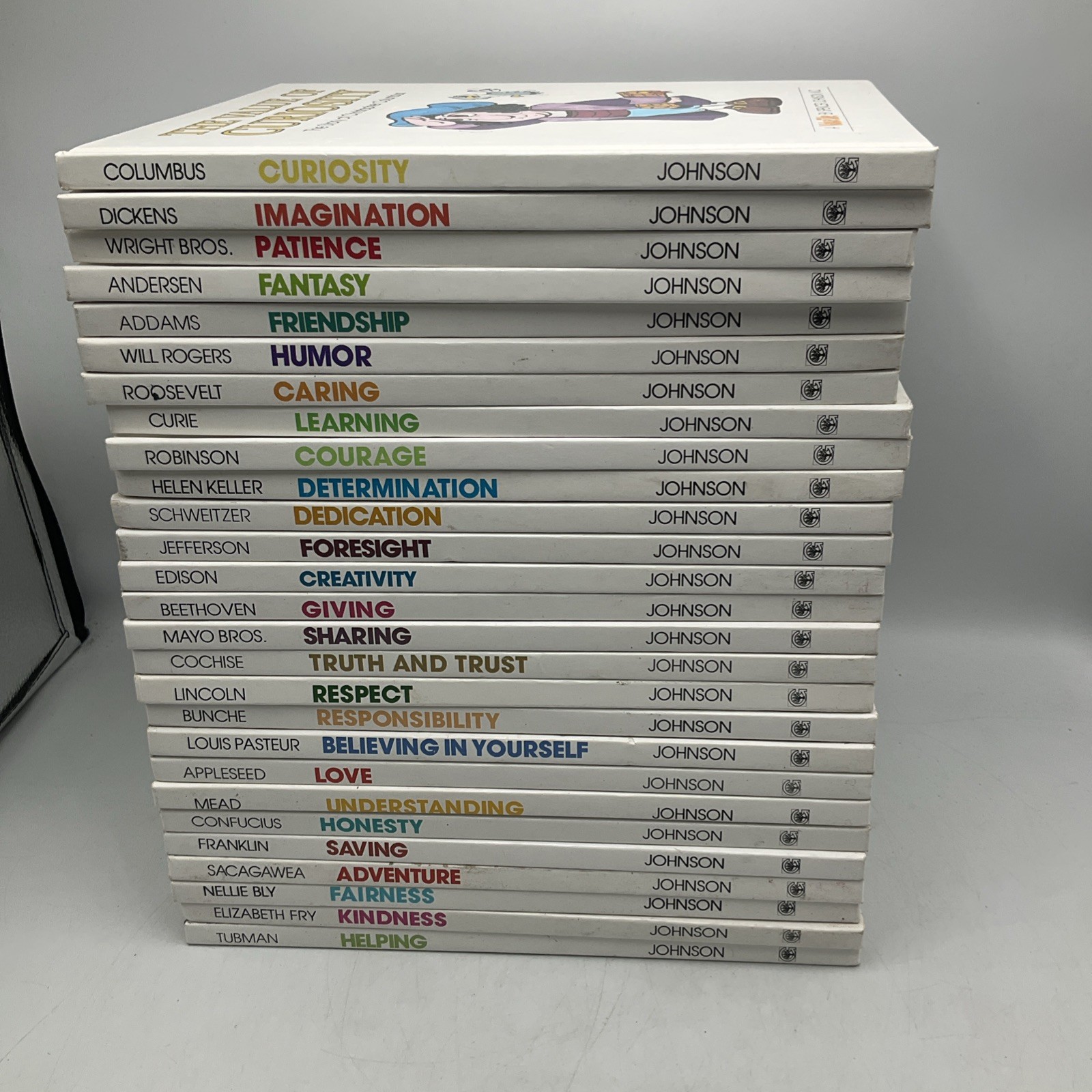 RARE Johnson Vintage set ValueTale Set Of 27!!! THE VALUE OF SERIES MIXED-HC-VG