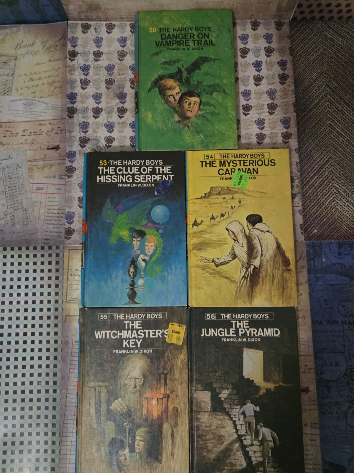 21 VTG Hardy Boys Books FW Dixon 1959-1977 #1-3,12,13,16,19,36,41,43-50,53-56