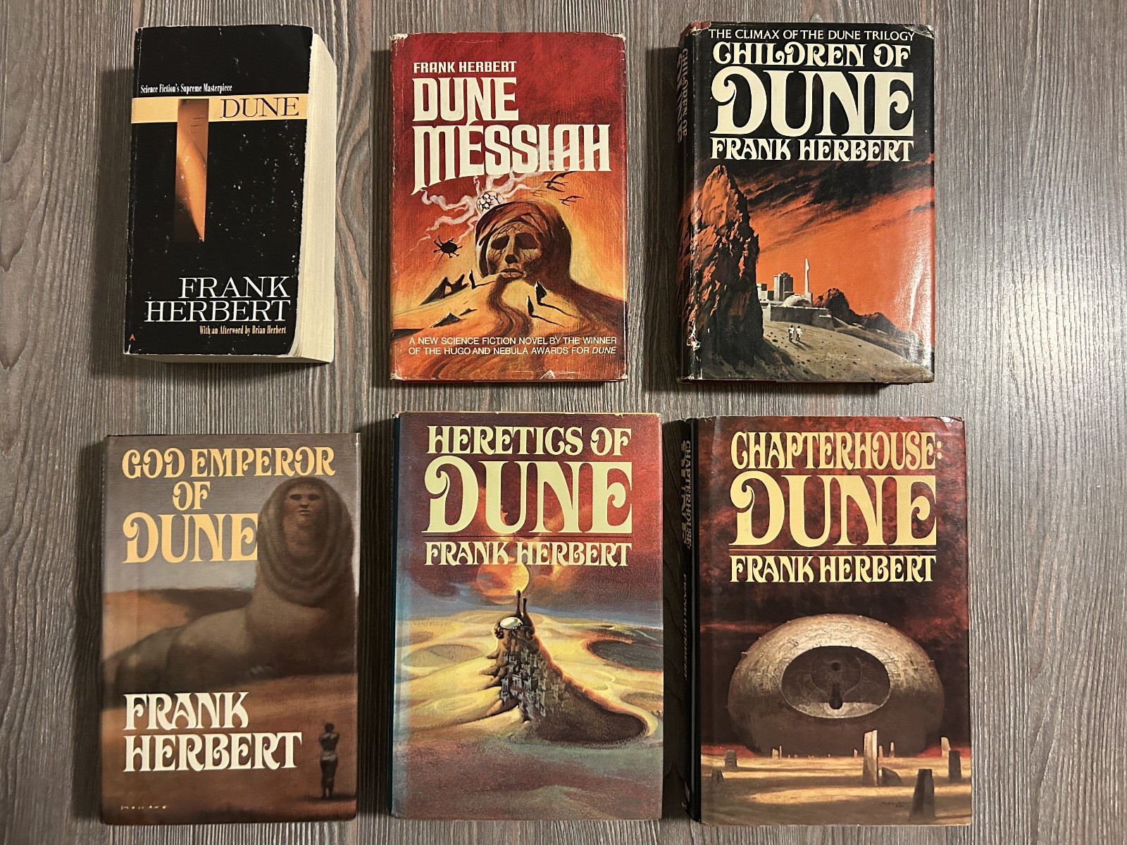 Dune Set – Frank Herbert