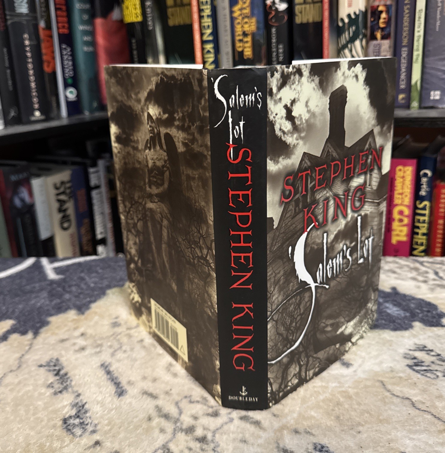 &lsquo;Salem&rsquo;s Lot by Stephen King (Hardcover) Doubleday Thomas Holdorf Cover, VG