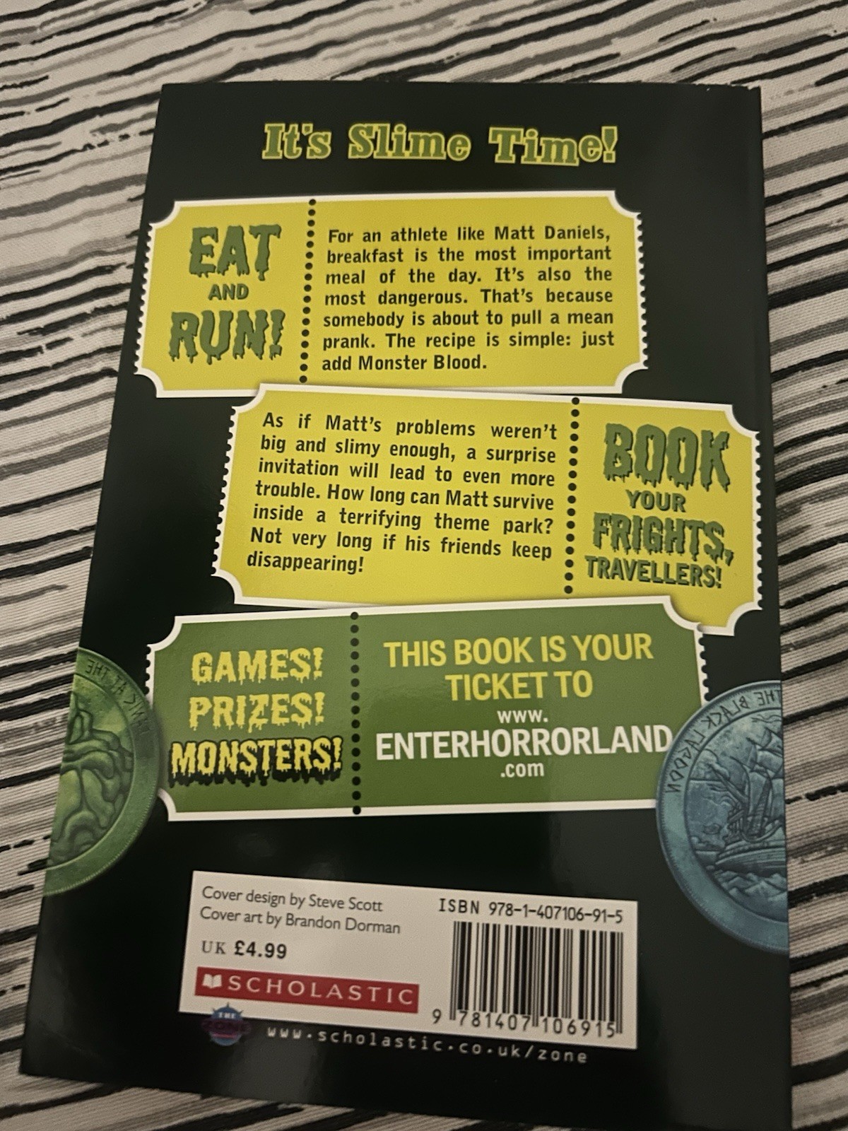 Goosebumps HorrorLand by R.L. Stine Paperback – 10pc Full set – Collector&rsquo; item