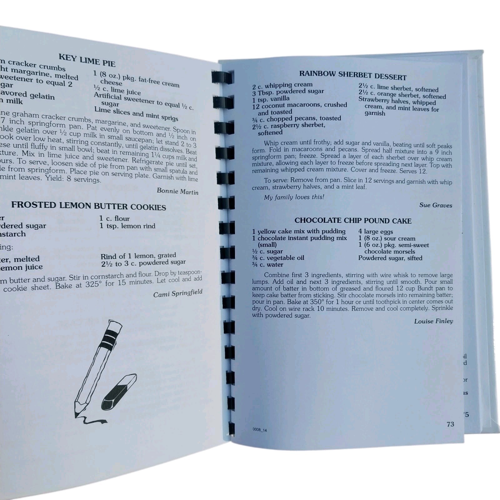 Hammond High School 2017-2018 PA Pennsylvania Recipes 103 Pages Hardcover Spiral