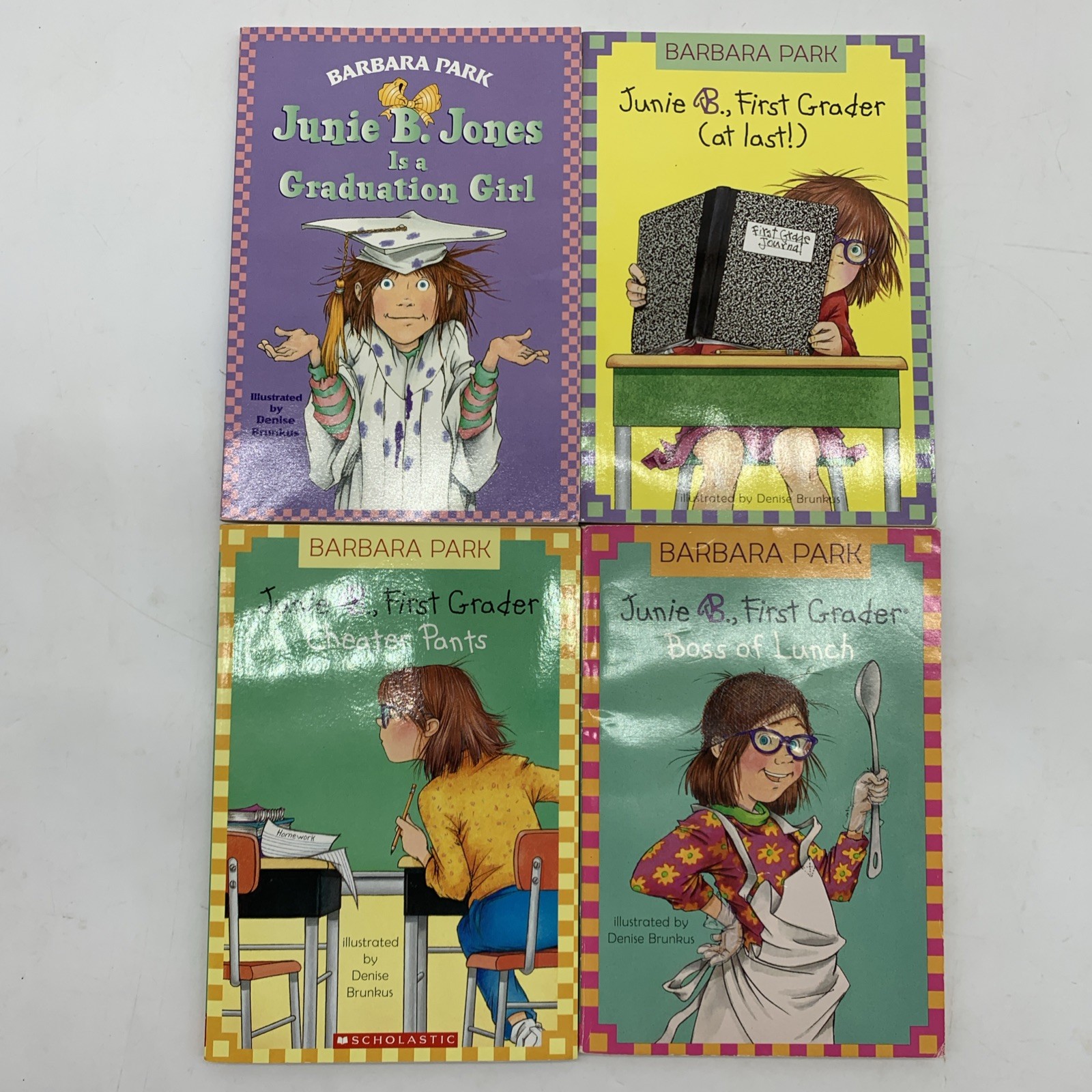Junie B Jones Barbara Park Lot 25 School Girl Chapter Book Illustrated Grade 1 2