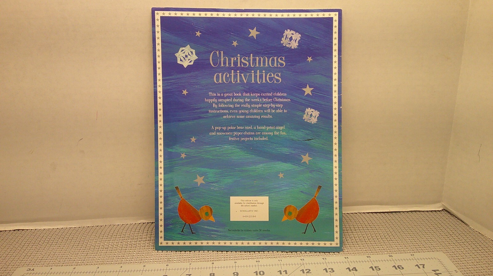 USBORNE CHRISTMAS ACTIVITIES BY RAY GIBSON AND FIONA WATT PAPERBACK Scholastic