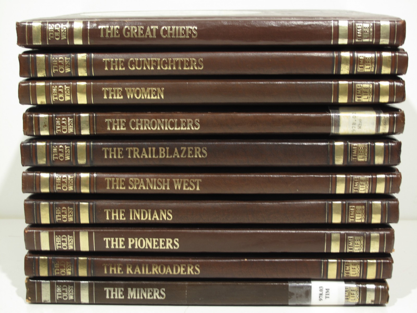 VTG Set of 10 Time Life Books THE OLD WEST Series 1970&rsquo;s READ