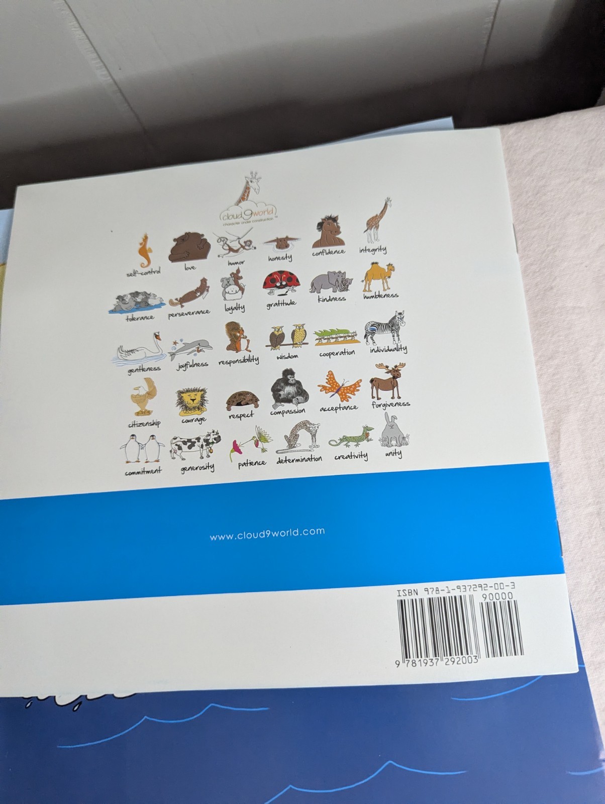 Home School Teachers Cloud 9 world character book JOYFULNESS 2nd-5th poster kit