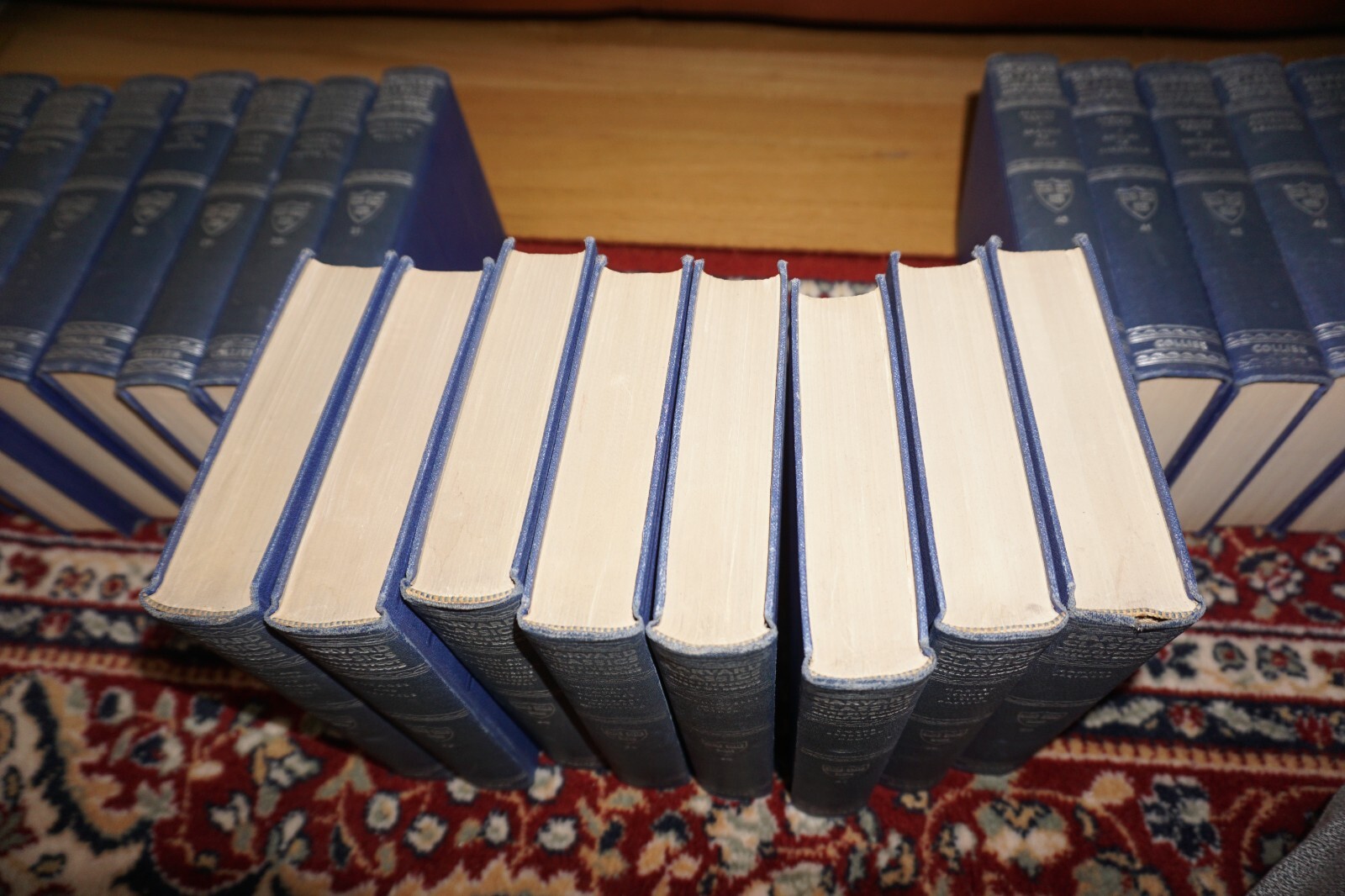 Harvard Classics 5 Foot Shelf Of Books Collier Blue Single Volume Selection