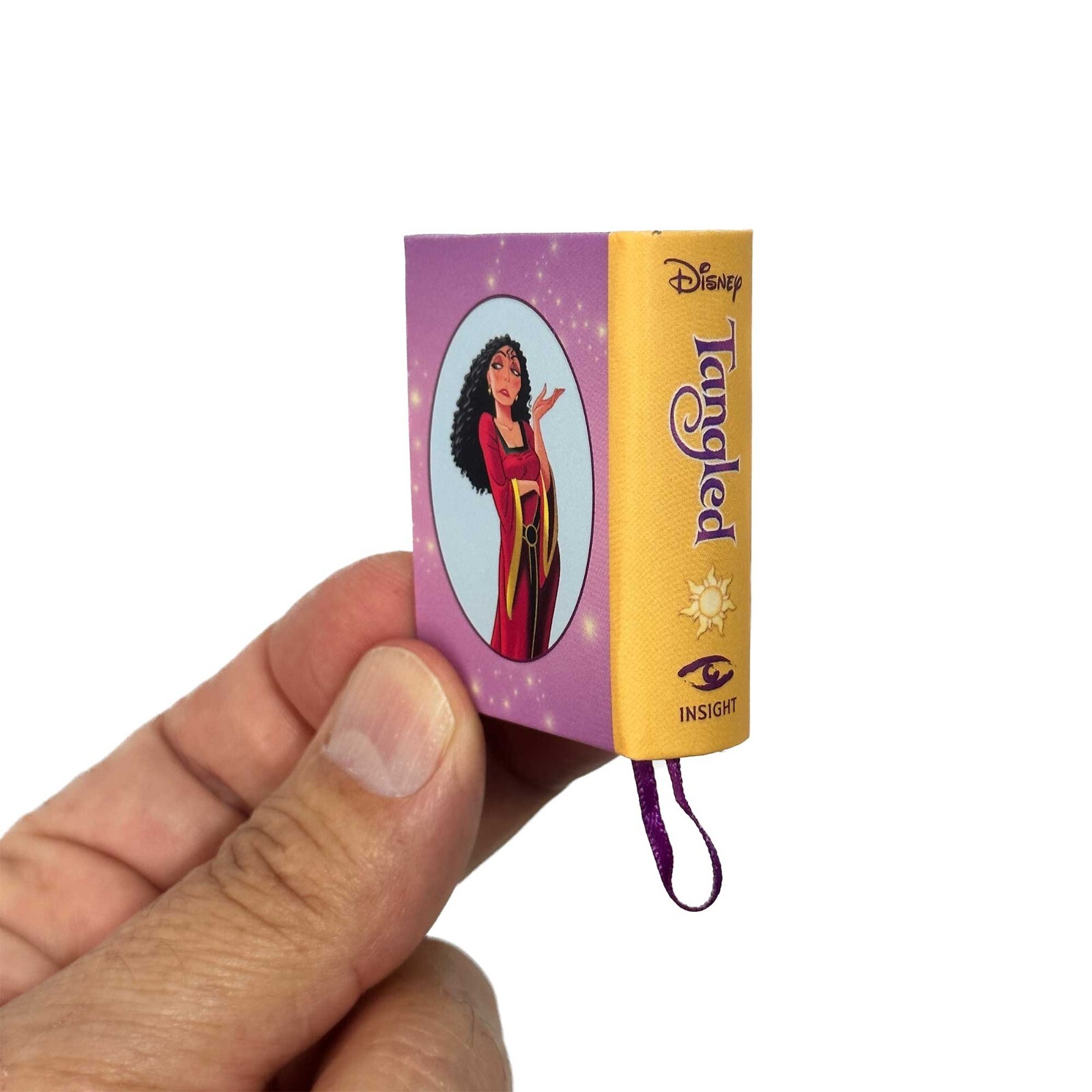 new Disney Tangled tiny book 1.7 In high hardcover 304 pgs full color hardcover
