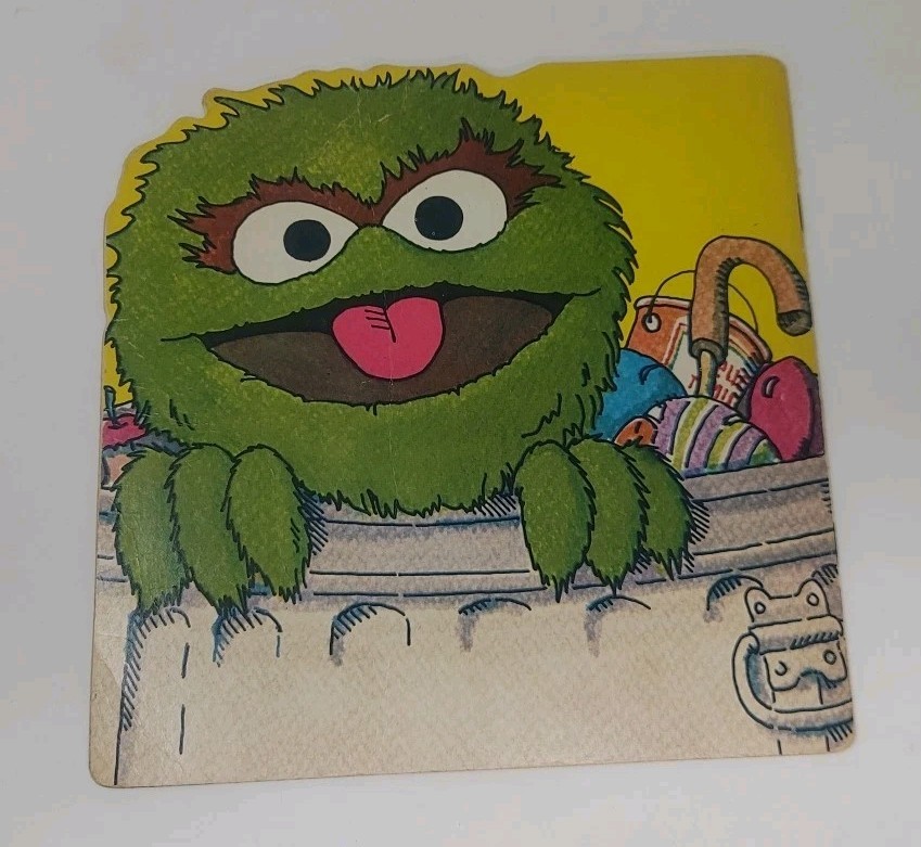 Lot 4 VTG Sesame Street Children&rsquo;s Kids Little Golden Super Shape Picture Books
