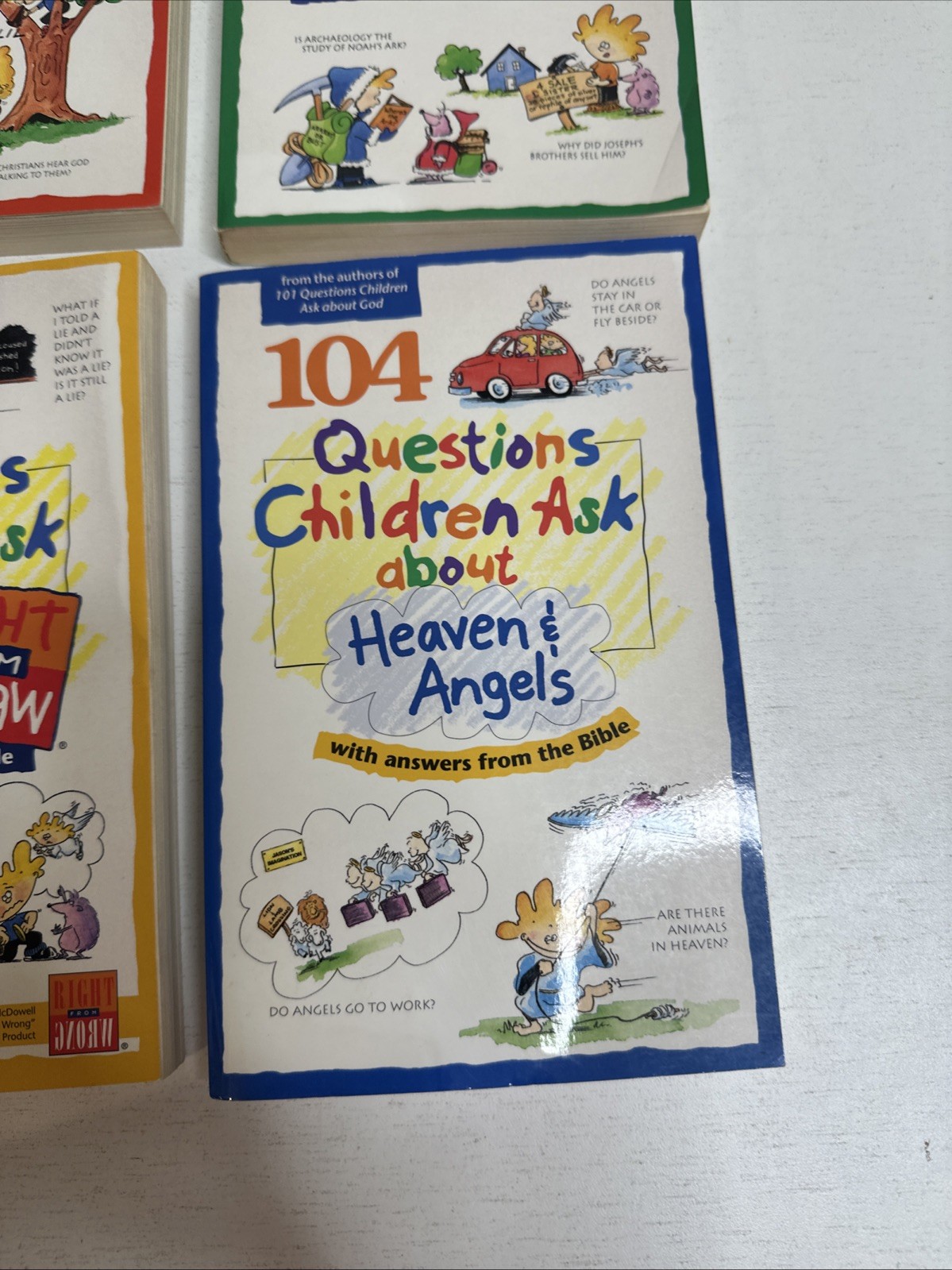 Questions Children Ask About God Book Lot Of 4