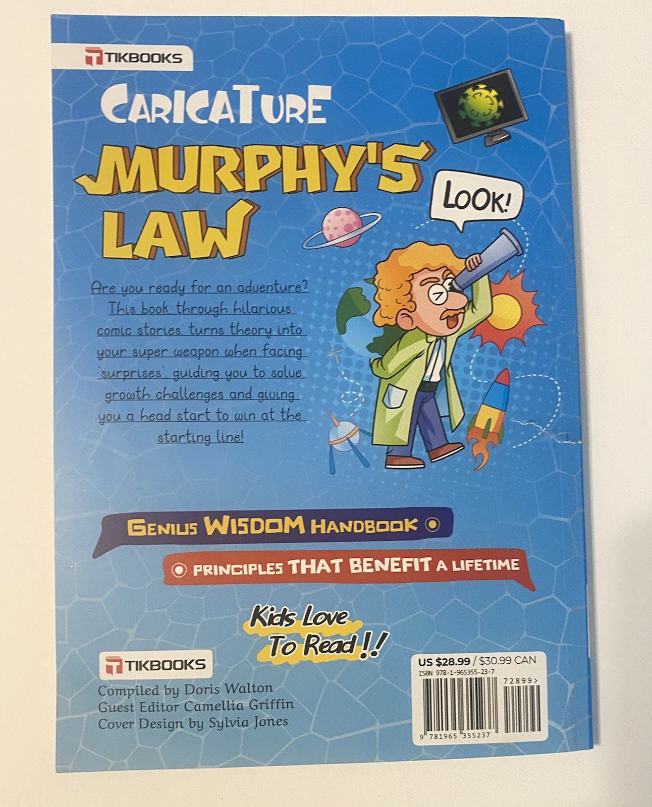 TikBooks Scarily Accurate Murphy&rsquo;s Law Doris Walton Caricature PB 2025 Illus