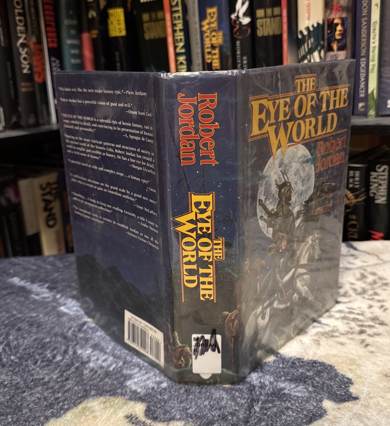The Eye of the World – Robert Jordan (Hardcover) Late Printing, Ex-Lib, ACCPT