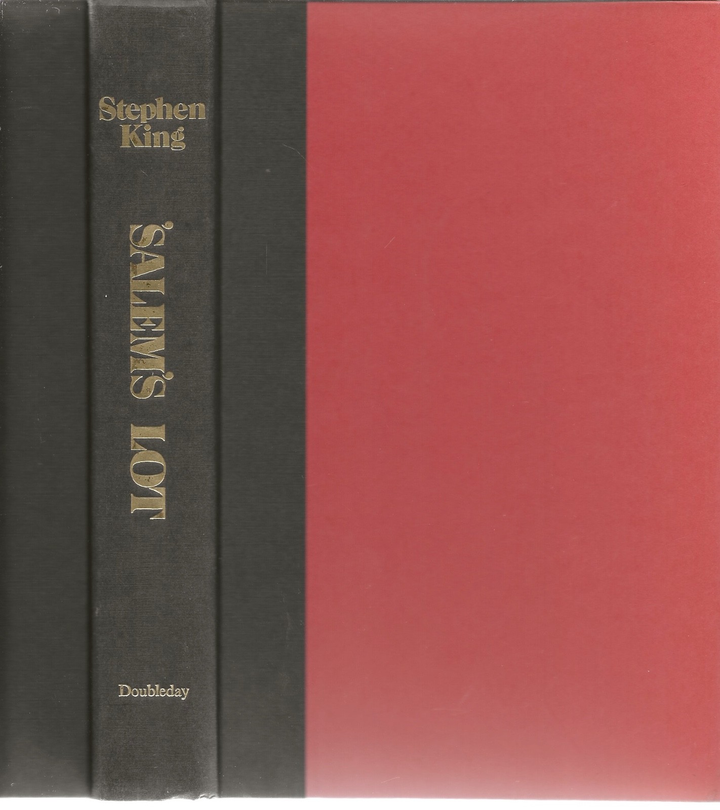 SALEM&rsquo;S LOT STEPHEN KING HARDCOVER BOOK CLUB EDITION MISSING DUST JACKET MP8AA