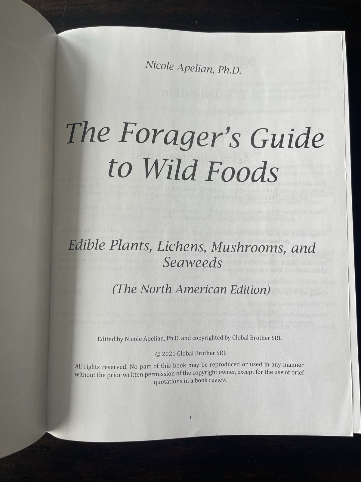 The Forager&rsquo;s Guide to Wild Foods North American Edition by Nicole Apelian