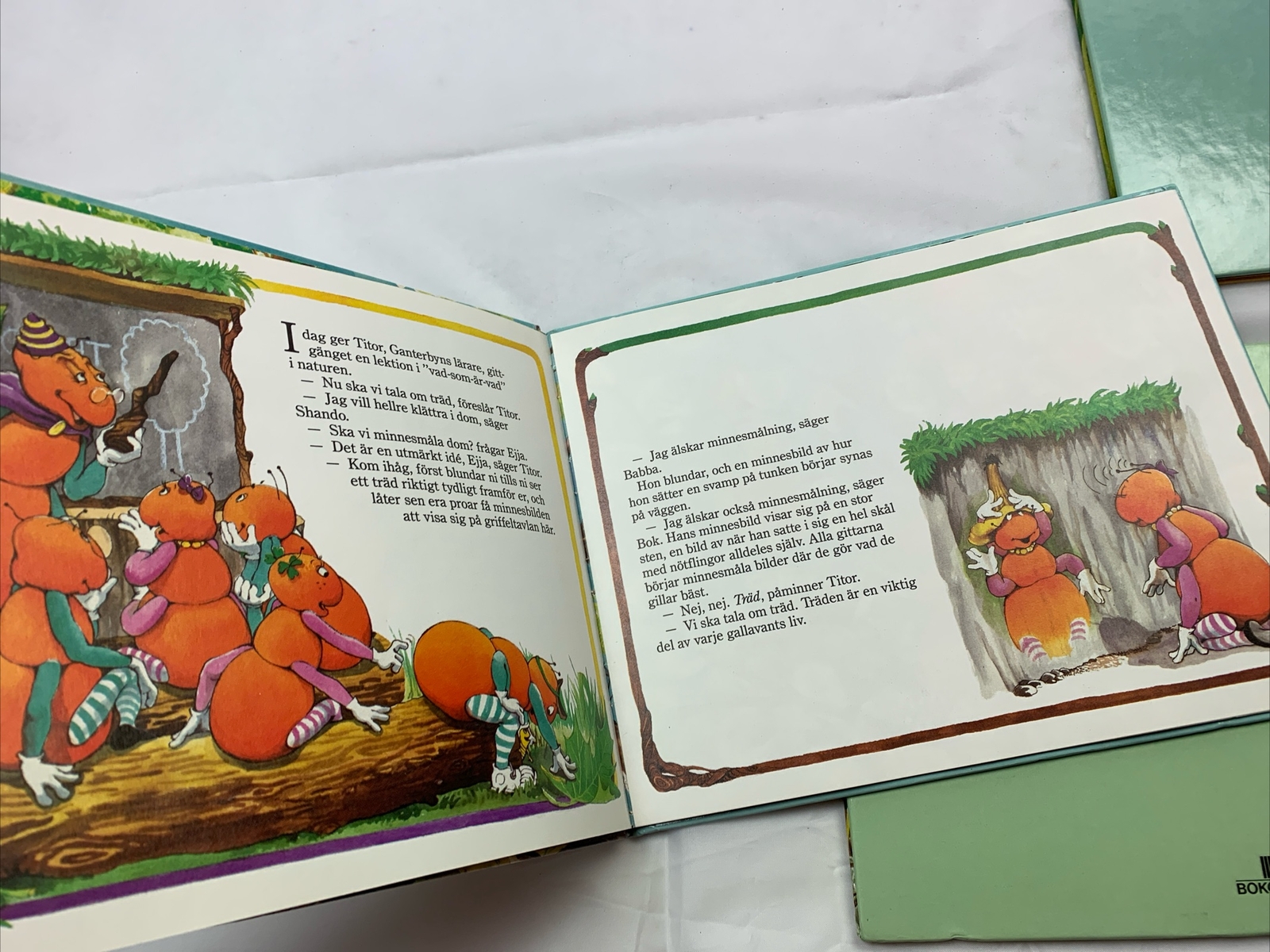 Gallavanternas Tradbok Barbok Av Kersti Frigell Swedish Lot Of 3 Children&rsquo;s Book